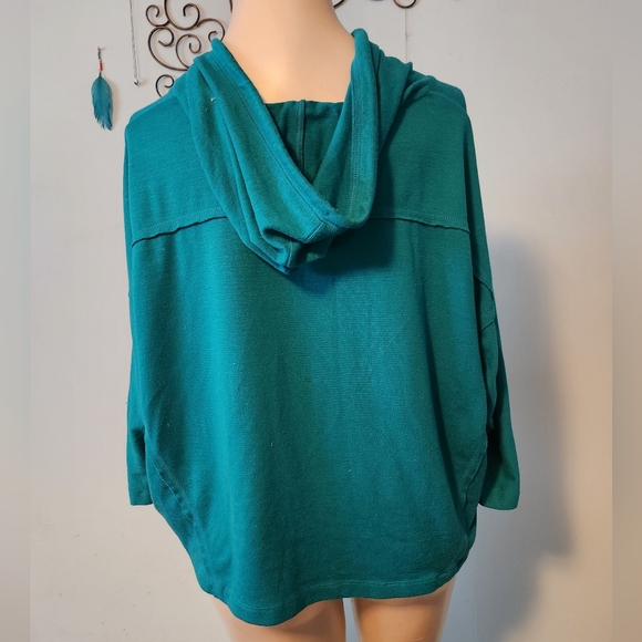 Oversized semi crop hoodie - Picture 5 of 5